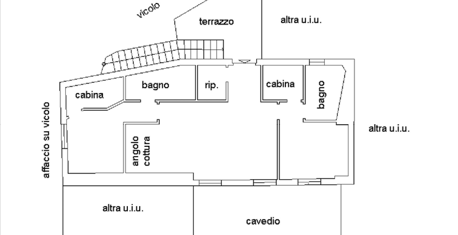 Квартира в идеальном состоянии с террасой на престижной улице Маттеотти