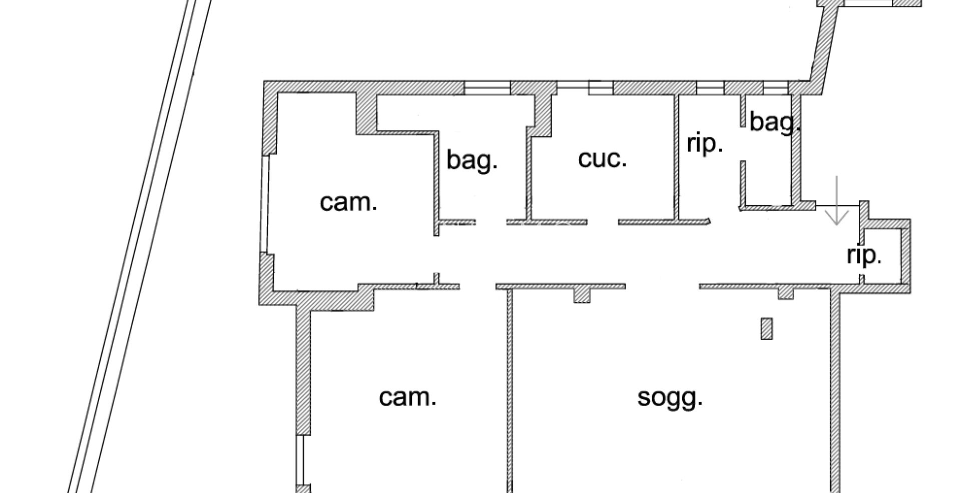 Пентхаус в районе Соларо с великолепным видом на море